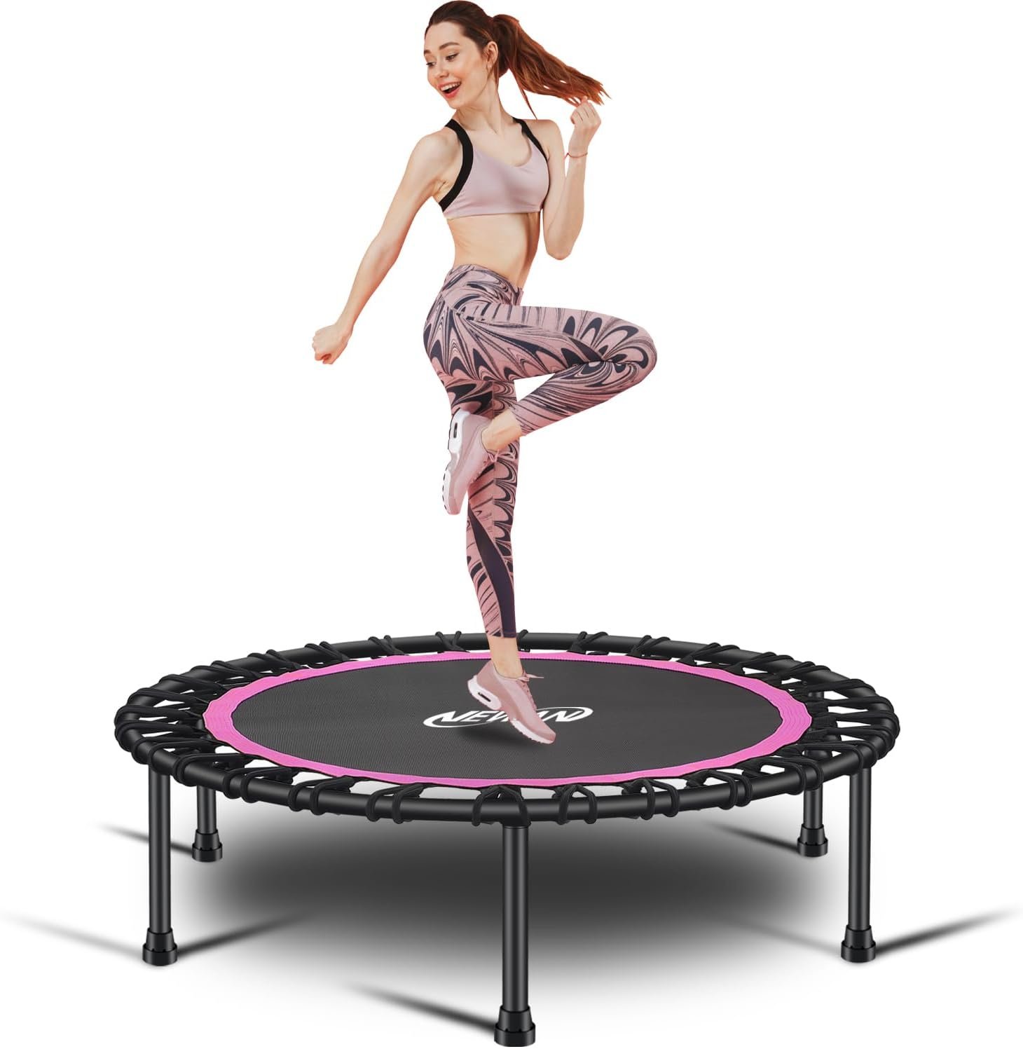 2. Newan 102 cm | El rebounder silencioso con más superficie de salto