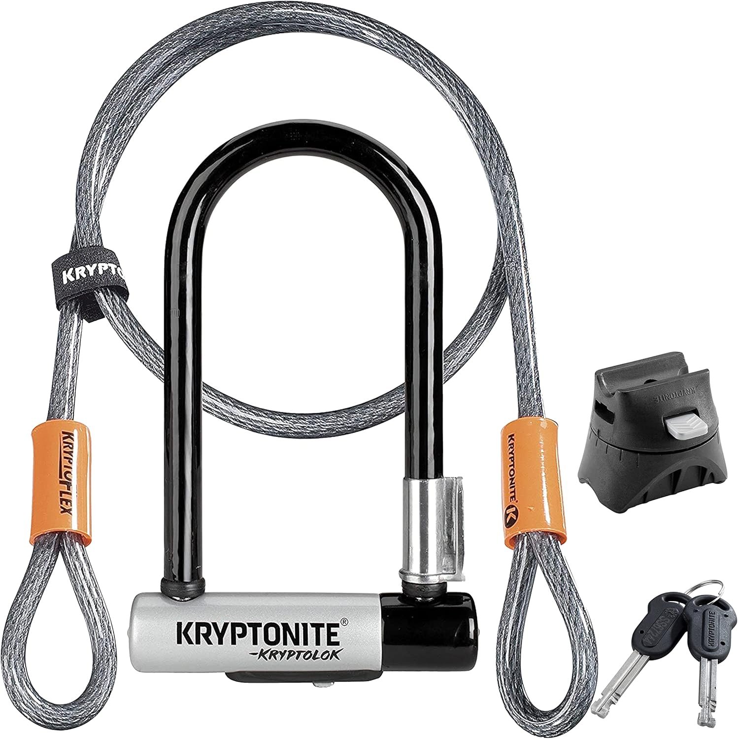 3. Kryptonite (001973/001683 ANTIRROBO U KRYPTOLOK para bicicleta eléctrica