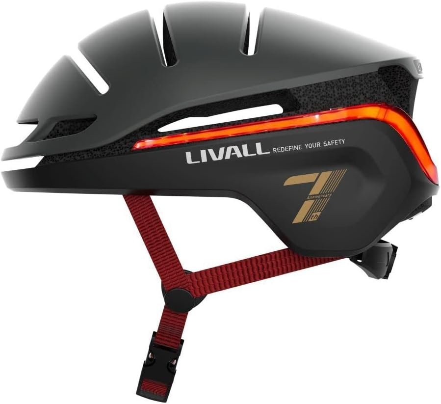 2. LIVALL EVO21 - Casco de Ciclismo Inteligente con iluminación