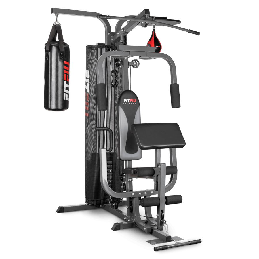 3. FITFIU Fitness GYM-300 — La única con saco de boxeo incluido