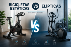 Comparativa entre bicicleta estática y elíptica para adelgazar