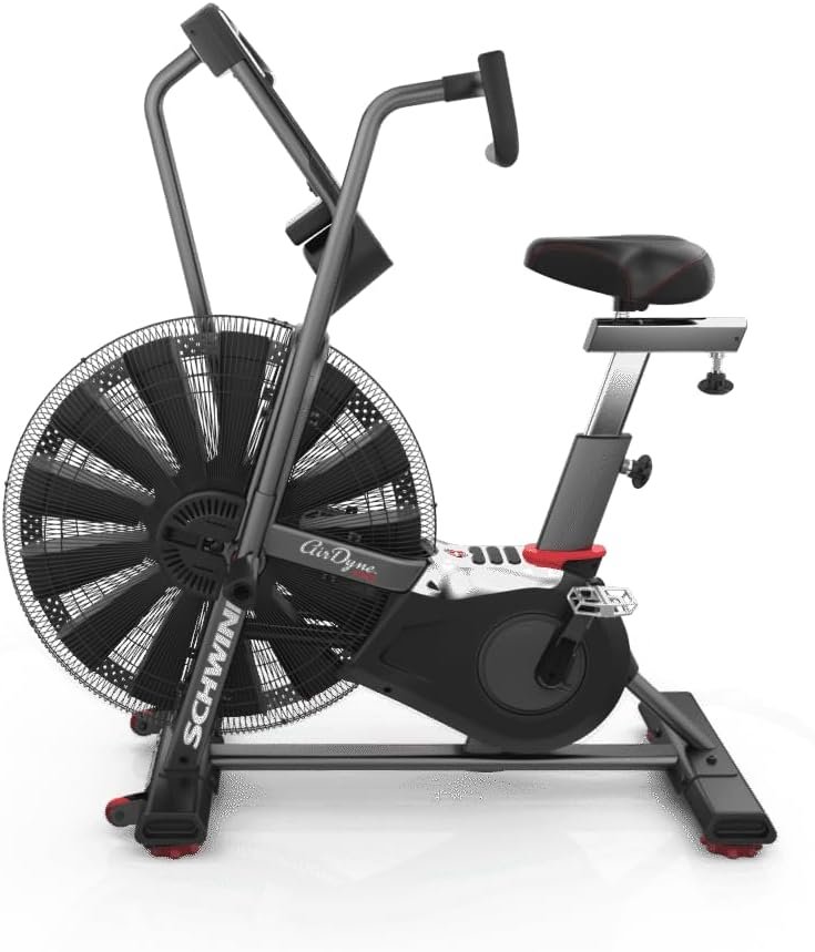 5. Schwinn - Bicicleta Estática y Spinning Airdyne AD8-AIR Bike Pro-Cardio-Training/Crossfit